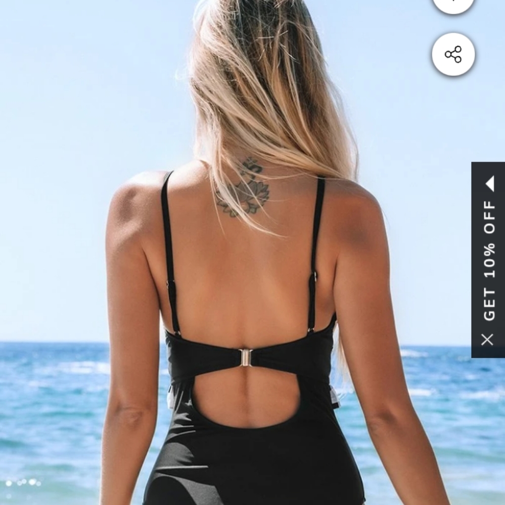 Cupshe one piece tummy control swimsuit